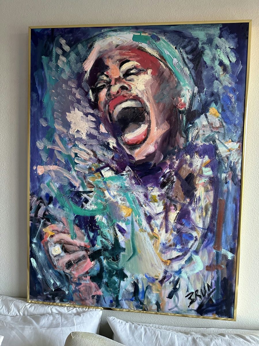 Oil Painting on Canvas — Betty Carter