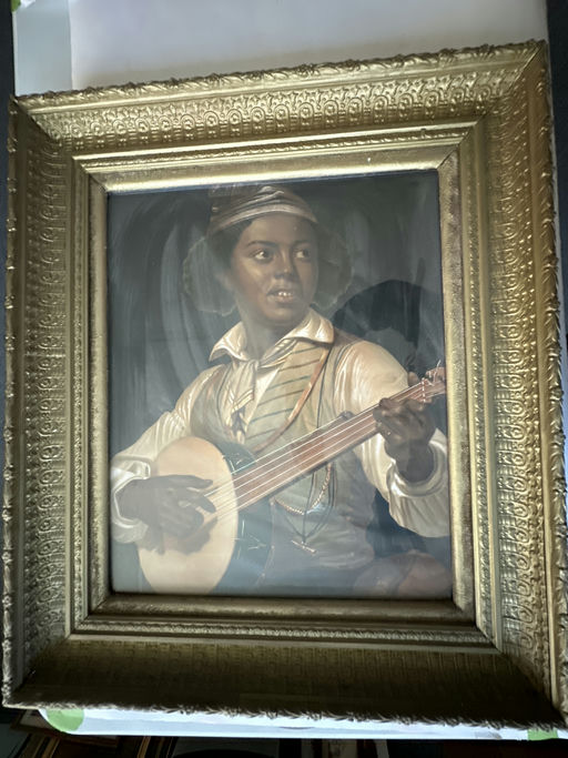 Black Boy Playing Guitar