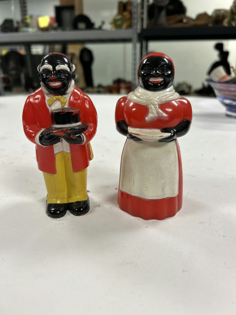 Aunt Jemima & Uncle Mose Salt Shakers