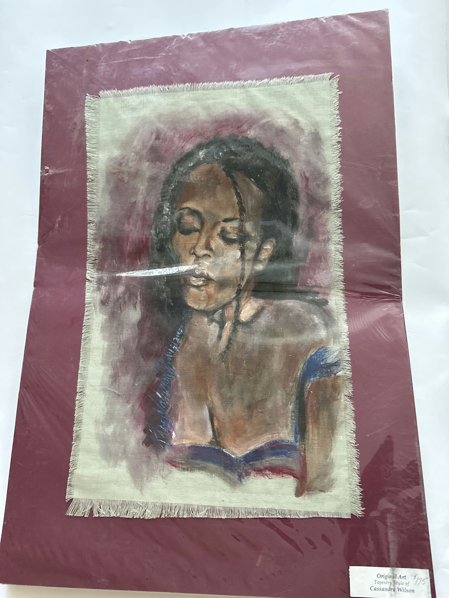 Original Art Tapestry — Cassandra Wilson